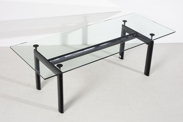 LE CORBUSIER, PIERRE JEANNERET, CHARLOTTE PERRIAND : Tavolo mod. LC6 per Cassina, Meda  - Asta Asta 443 | DESIGN E ARTI DECORATIVE DEL NOVECENTO Online - Associazione Nazionale - Case d'Asta italiane