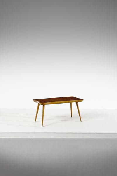 PONTI GIO (1891 - 1979) : attribuito. Tavolino da salotto per Scremin, Udine  - Asta Asta 443 | DESIGN E ARTI DECORATIVE DEL NOVECENTO Online - Associazione Nazionale - Case d'Asta italiane