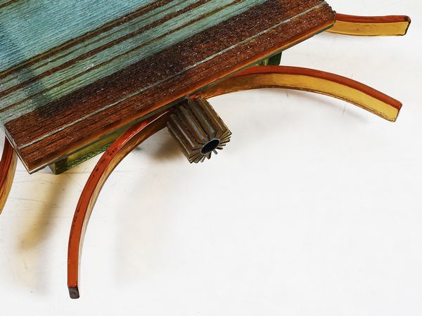 POLI ALBANO (n. 1935) : Lampada a plafoniera per Poliarte, Verona  - Asta Asta 443 | DESIGN E ARTI DECORATIVE DEL NOVECENTO Online - Associazione Nazionale - Case d'Asta italiane