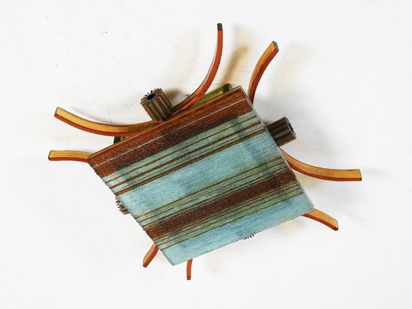 POLI ALBANO (n. 1935) : Lampada a plafoniera per Poliarte, Verona  - Asta Asta 443 | DESIGN E ARTI DECORATIVE DEL NOVECENTO Online - Associazione Nazionale - Case d'Asta italiane