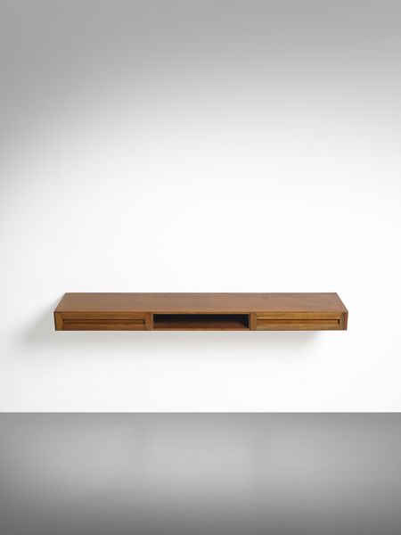 MANIFATTURA ITALIANA : Consolle pensile  - Asta Asta 443 | DESIGN E ARTI DECORATIVE DEL NOVECENTO Online - Associazione Nazionale - Case d'Asta italiane