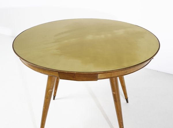 PONTI GIO (1891 - 1979) : attribuito. Tavolo da gioco probabile esecuzione Casa Moderna, Milano  - Asta Asta 443 | DESIGN E ARTI DECORATIVE DEL NOVECENTO Online - Associazione Nazionale - Case d'Asta italiane