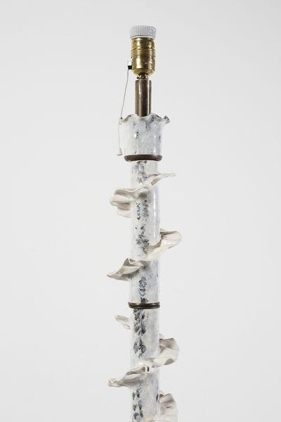 PONTI GIO (1891 - 1979) : attribuito. Lampada da terra manifattura Luigi Zortea, Bassano del Grappa  - Asta Asta 443 | DESIGN E ARTI DECORATIVE DEL NOVECENTO Online - Associazione Nazionale - Case d'Asta italiane