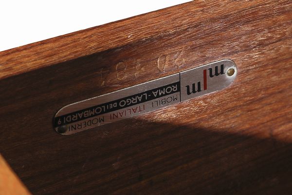 PARISI ICO (1916 - 1996) : Mobile toilette e mobile comodino per camera da letto Positano per M.I.M., Roma  - Asta Asta 443 | DESIGN E ARTI DECORATIVE DEL NOVECENTO Online - Associazione Nazionale - Case d'Asta italiane