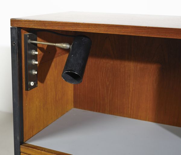 PARISI ICO (1916 - 1996) : Mobile toilette e mobile comodino per camera da letto Positano per M.I.M., Roma  - Asta Asta 443 | DESIGN E ARTI DECORATIVE DEL NOVECENTO Online - Associazione Nazionale - Case d'Asta italiane