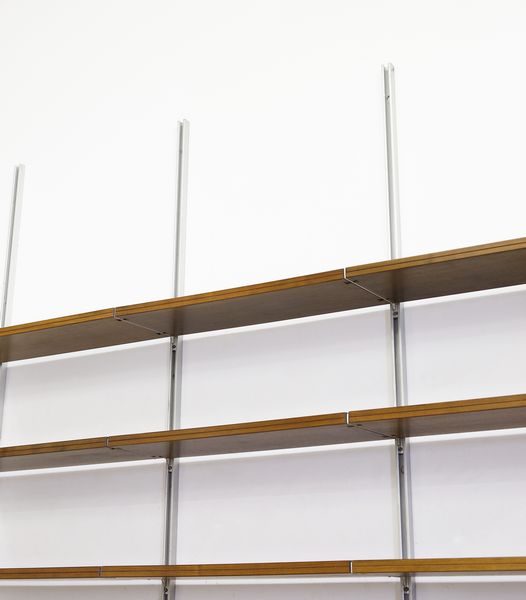 BORSANI OSVALDO (1911 - 1985) : Libreria mod. E22 per Tecno, Varedo  - Asta Asta 443 | DESIGN E ARTI DECORATIVE DEL NOVECENTO Online - Associazione Nazionale - Case d'Asta italiane