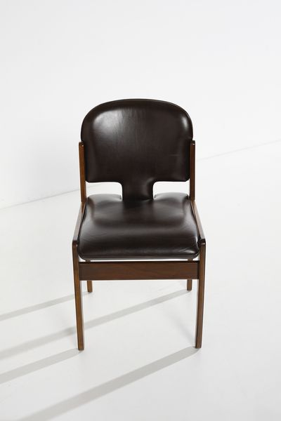 MANIFATTURA ITALIANA : Otto sedie  - Asta Asta 443 | DESIGN E ARTI DECORATIVE DEL NOVECENTO Online - Associazione Nazionale - Case d'Asta italiane