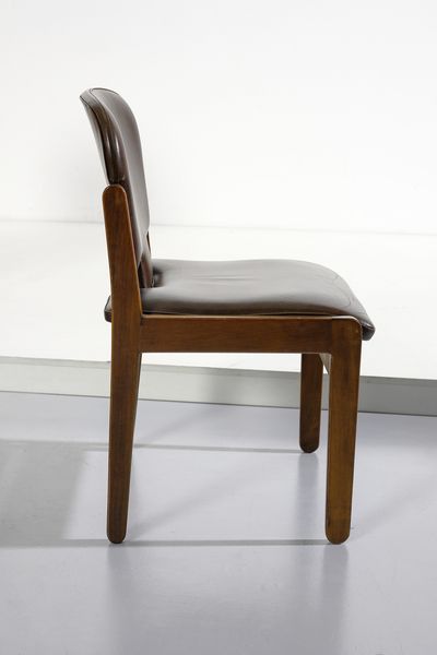 MANIFATTURA ITALIANA : Otto sedie  - Asta Asta 443 | DESIGN E ARTI DECORATIVE DEL NOVECENTO Online - Associazione Nazionale - Case d'Asta italiane