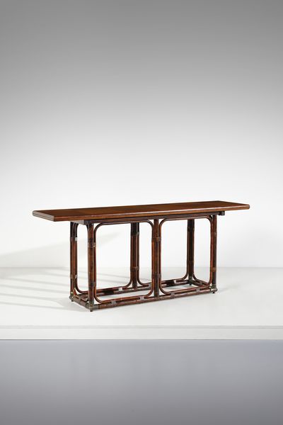 AGNOLI TITO (1931 - 2012) : Consolle estensibile mod. T5 per Bonacina, Lurago d'Erba  - Asta Asta 443 | DESIGN E ARTI DECORATIVE DEL NOVECENTO Online - Associazione Nazionale - Case d'Asta italiane
