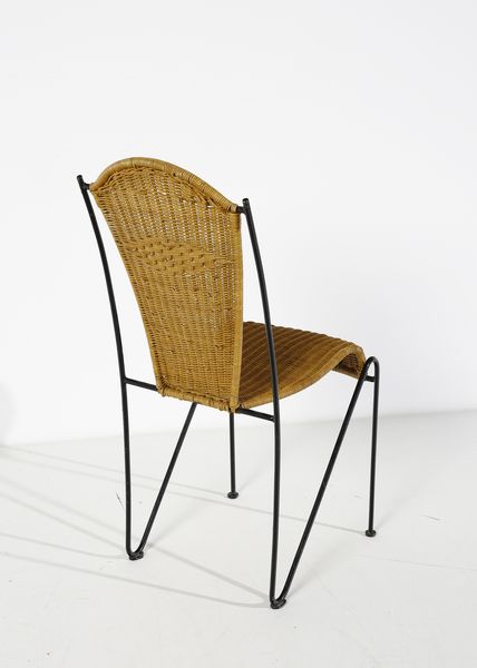 SAARINEN SWANSON PIPSAN (1905 - 1979) : Cinque sedie Sol Air  - Asta Asta 443 | DESIGN E ARTI DECORATIVE DEL NOVECENTO Online - Associazione Nazionale - Case d'Asta italiane