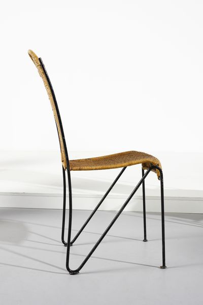 SAARINEN SWANSON PIPSAN (1905 - 1979) : Cinque sedie Sol Air  - Asta Asta 443 | DESIGN E ARTI DECORATIVE DEL NOVECENTO Online - Associazione Nazionale - Case d'Asta italiane