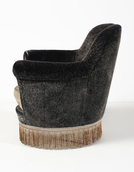 MUNARI FEDERICO : attribuito. Coppia di poltrone  - Asta Asta 443 | DESIGN E ARTI DECORATIVE DEL NOVECENTO Online - Associazione Nazionale - Case d'Asta italiane