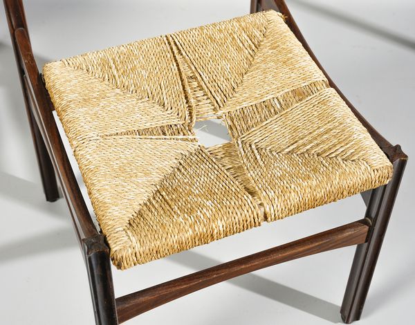 BETTONICA FRANCO (1927 - 1999) : attribuito. Sei sedie per Pillinini, Tolmezzo  - Asta Asta 443 | DESIGN E ARTI DECORATIVE DEL NOVECENTO Online - Associazione Nazionale - Case d'Asta italiane