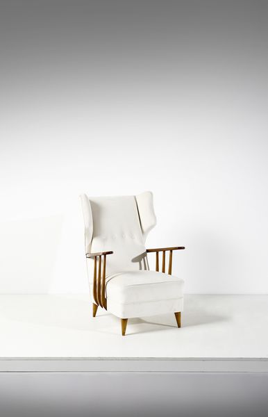 PARISI ICO (1916 - 1996) : Poltrona esecuzione Ariberto Colombo, Cant�  - Asta Asta 443 | DESIGN E ARTI DECORATIVE DEL NOVECENTO Online - Associazione Nazionale - Case d'Asta italiane