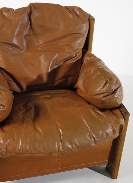 SCARPA AFRA (1937-2011) & TOBIA (n. 1935) : Poltrona bergere della serie Artona per MaxAlto, Italia  - Asta Asta 443 | DESIGN E ARTI DECORATIVE DEL NOVECENTO Online - Associazione Nazionale - Case d'Asta italiane