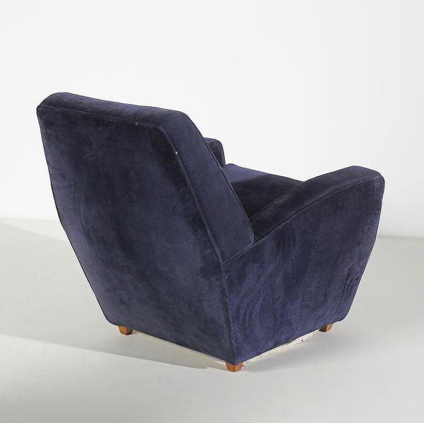 DETTI EDOARDO (1913 - 1984) : Coppia di poltrone  - Asta Asta 443 | DESIGN E ARTI DECORATIVE DEL NOVECENTO Online - Associazione Nazionale - Case d'Asta italiane