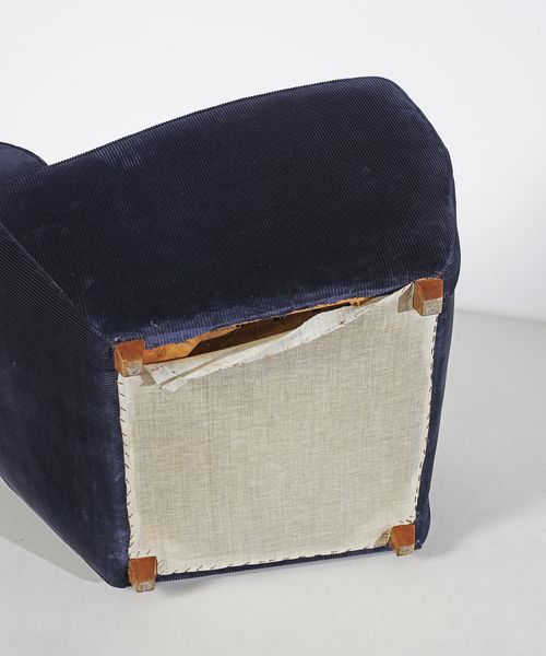 DETTI EDOARDO (1913 - 1984) : Coppia di poltrone  - Asta Asta 443 | DESIGN E ARTI DECORATIVE DEL NOVECENTO Online - Associazione Nazionale - Case d'Asta italiane