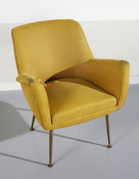 FRATELLI MINOTTI : attribuito. Coppia di poltrone  - Asta Asta 443 | DESIGN E ARTI DECORATIVE DEL NOVECENTO Online - Associazione Nazionale - Case d'Asta italiane