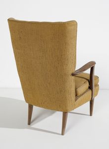 BUFFA PAOLO (1903 - 1970) : Poltrona esecuzione Serafino Arrighi, Cant� o Mariano Comense  - Asta Asta 443 | DESIGN E ARTI DECORATIVE DEL NOVECENTO Online - Associazione Nazionale - Case d'Asta italiane