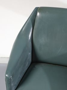 DE CARLI CARLO (1910 - 1999) : Coppia di poltrone mod. 806 per Figli di Amedeo Cassina, Meda  - Asta Asta 443 | DESIGN E ARTI DECORATIVE DEL NOVECENTO Online - Associazione Nazionale - Case d'Asta italiane