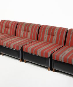 MANIFATTURA ITALIANA : Sei poltrone  - Asta Asta 443 | DESIGN E ARTI DECORATIVE DEL NOVECENTO Online - Associazione Nazionale - Case d'Asta italiane