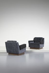 MANIFATTURA ITALIANA - Coppia di poltrone