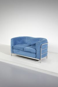 JONATHAN DE PAS (1932-1991), DONATO D'URBINO (1935) & PAOLO LOMAZZI (1936) - Divano a due posti mod. Onda per Zanotta, Nova Milanese