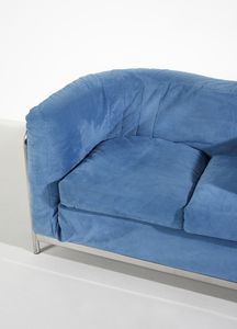 JONATHAN DE PAS (1932-1991), DONATO D'URBINO (1935) & PAOLO LOMAZZI (1936) : Divano a due posti mod. Onda per Zanotta, Nova Milanese  - Asta Asta 443 | DESIGN E ARTI DECORATIVE DEL NOVECENTO Online - Associazione Nazionale - Case d'Asta italiane