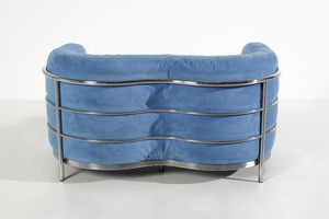 JONATHAN DE PAS (1932-1991), DONATO D'URBINO (1935) & PAOLO LOMAZZI (1936) : Divano a due posti mod. Onda per Zanotta, Nova Milanese  - Asta Asta 443 | DESIGN E ARTI DECORATIVE DEL NOVECENTO Online - Associazione Nazionale - Case d'Asta italiane