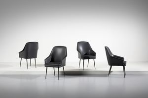 MANIFATTURA ITALIANA - Quattro poltroncine