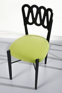 PONTI GIO (1891 - 1979) : Quattro sedie mod. 696 per Montina, Udine  - Asta Asta 443 | DESIGN E ARTI DECORATIVE DEL NOVECENTO Online - Associazione Nazionale - Case d'Asta italiane