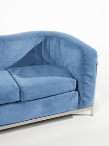 JONATHAN DE PAS (1932-1991), DONATO D'URBINO (1935) & PAOLO LOMAZZI (1936) : Divano a tre posti mod. Onda per Zanotta, Nova Milanese  - Asta Asta 443 | DESIGN E ARTI DECORATIVE DEL NOVECENTO Online - Associazione Nazionale - Case d'Asta italiane