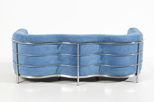 JONATHAN DE PAS (1932-1991), DONATO D'URBINO (1935) & PAOLO LOMAZZI (1936) : Divano a tre posti mod. Onda per Zanotta, Nova Milanese  - Asta Asta 443 | DESIGN E ARTI DECORATIVE DEL NOVECENTO Online - Associazione Nazionale - Case d'Asta italiane