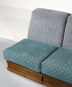 FRIGERIO LUCIANO (1928 - 1999) : Divano modulare (6 pezzi)  - Asta Asta 443 | DESIGN E ARTI DECORATIVE DEL NOVECENTO Online - Associazione Nazionale - Case d'Asta italiane