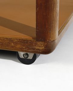 TECNO : Grande tavolo da salotto su ruote, Varedo  - Asta Asta 443 | DESIGN E ARTI DECORATIVE DEL NOVECENTO Online - Associazione Nazionale - Case d'Asta italiane