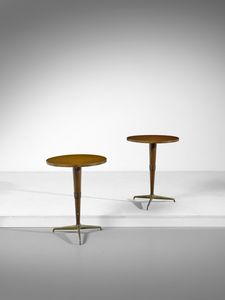 BEGA MELCHIORRE (1898 - 1976) - attribuito. Due tavolini gueridon