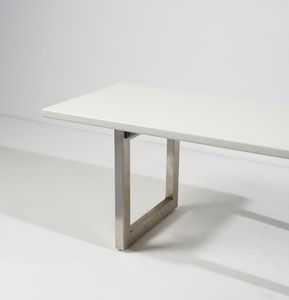 SALOCCHI CLAUDIO (1934 - 2009) : attribuito. Tavolo probabile produzione Sormani, Arosio  - Asta Asta 443 | DESIGN E ARTI DECORATIVE DEL NOVECENTO Online - Associazione Nazionale - Case d'Asta italiane