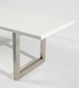 SALOCCHI CLAUDIO (1934 - 2009) : attribuito. Tavolo probabile produzione Sormani, Arosio  - Asta Asta 443 | DESIGN E ARTI DECORATIVE DEL NOVECENTO Online - Associazione Nazionale - Case d'Asta italiane