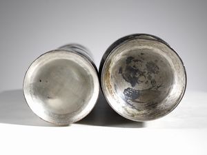 ATELIER DES ORFEVRES : Due vasi, Padova  - Asta Asta 443 | DESIGN E ARTI DECORATIVE DEL NOVECENTO Online - Associazione Nazionale - Case d'Asta italiane