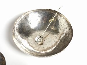 PINTON MARIO (1919 - 2008) : Due ciotole con cucchiaio, Padova  - Asta Asta 443 | DESIGN E ARTI DECORATIVE DEL NOVECENTO Online - Associazione Nazionale - Case d'Asta italiane