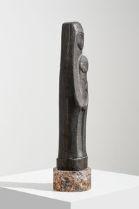 BURCHIELLARO LORENZO (n. 1933) : Madonna con Bambino Scultura  - Asta Asta 443 | DESIGN E ARTI DECORATIVE DEL NOVECENTO Online - Associazione Nazionale - Case d'Asta italiane