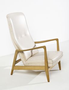 PONTI GIO (1891 - 1979) : Poltrona mod. 829 per Figli di Amedeo Cassina, Meda  - Asta Asta 443 | DESIGN E ARTI DECORATIVE DEL NOVECENTO Online - Associazione Nazionale - Case d'Asta italiane