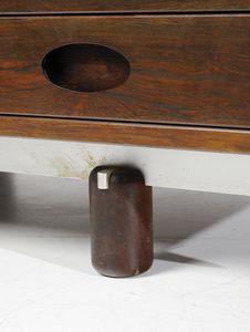 FRATTINI GIANFRANCO (1926 - 2004) : Cassettone con scrittoio per Bernini, Ceriano Laghetto  - Asta Asta 443 | DESIGN E ARTI DECORATIVE DEL NOVECENTO Online - Associazione Nazionale - Case d'Asta italiane