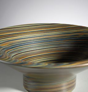 MANGIAROTTI ANGELO (1921 - 2012) : Vaso per Alpi, Modigliana  - Asta Asta 443 | DESIGN E ARTI DECORATIVE DEL NOVECENTO Online - Associazione Nazionale - Case d'Asta italiane