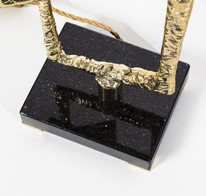 BROTTO ANGELO (1914 - 2002) : Coppia di lampade da tavolo per Esperia, Poggibonsi  - Asta Asta 443 | DESIGN E ARTI DECORATIVE DEL NOVECENTO Online - Associazione Nazionale - Case d'Asta italiane