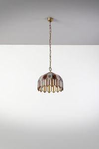 LONGOBARD : Coppia di plafoniere e lampada a sospensione, Verona  - Asta Asta 443 | DESIGN E ARTI DECORATIVE DEL NOVECENTO Online - Associazione Nazionale - Case d'Asta italiane