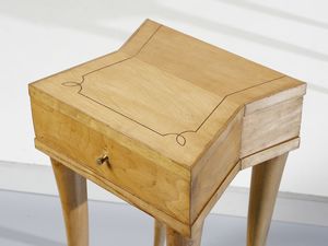 MANIFATTURA ITALIANA : Coppia di comodini  - Asta Asta 443 | DESIGN E ARTI DECORATIVE DEL NOVECENTO Online - Associazione Nazionale - Case d'Asta italiane