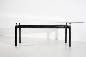 LE CORBUSIER, PIERRE JEANNERET, CHARLOTTE PERRIAND : Tavolo mod. LC6 per Cassina, Meda  - Asta Asta 443 | DESIGN E ARTI DECORATIVE DEL NOVECENTO Online - Associazione Nazionale - Case d'Asta italiane