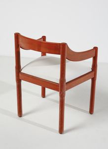 MAGISTRETTI VICO (1920 - 2006) : Coppia di poltroncine mod. Carimate per Cassina, Meda  - Asta Asta 443 | DESIGN E ARTI DECORATIVE DEL NOVECENTO Online - Associazione Nazionale - Case d'Asta italiane