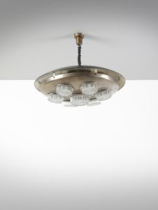 MANIFATTURA ITALIANA - Lampada a sospensione a sette luci